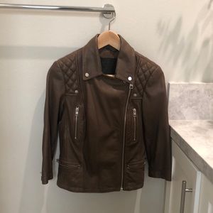 All Saint's Leather Jacket 90% new.